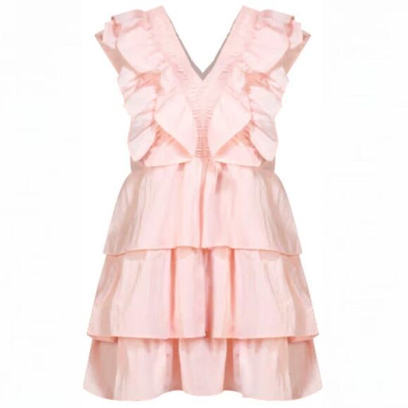 Simply Southern Dresses & Skirts - New Simply Southern Pink Taffeta Puff Dress